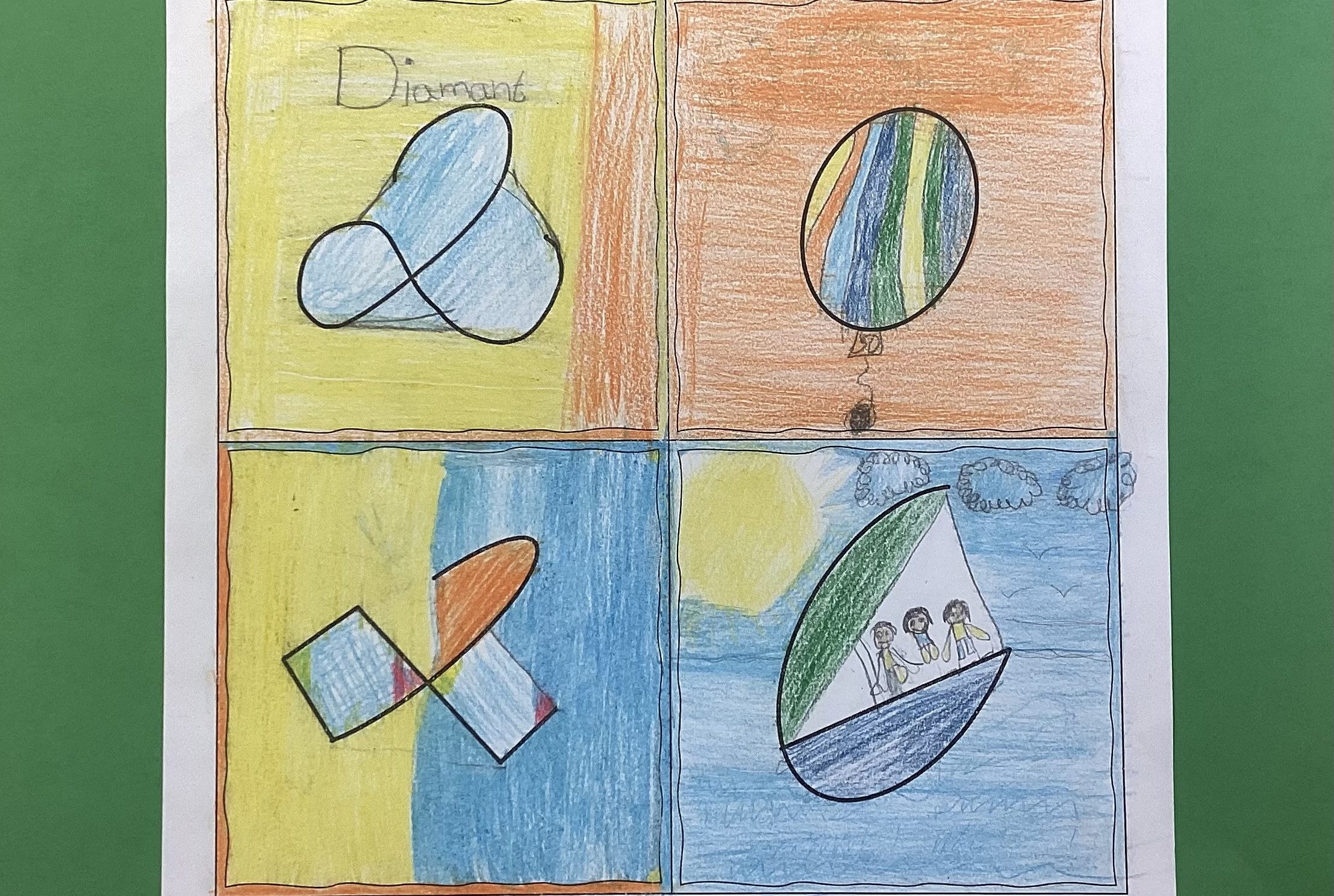 Kunstprojekt der G3 zum Jahreswechsel